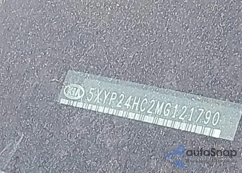 2021 Kia Telluride Lx from USA, damaged, VIN 5XYP24HC2MG121790